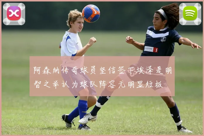 阿森纳传奇球员坚信签下埃泽是明智之举认为球队阵容无明显短板